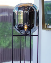 إضاءة أرضية - أسود ورمادي دخاني - Divano Elite